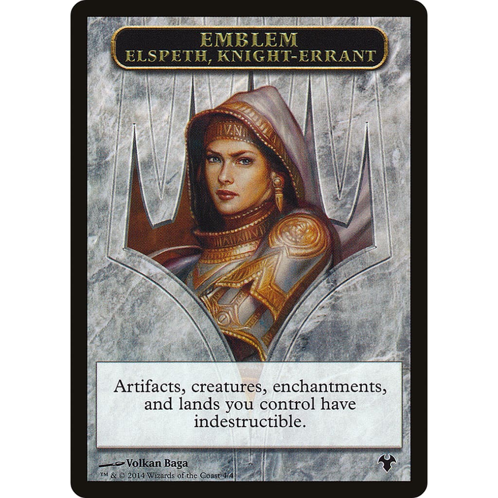 Elspeth Knight-Errant Emblem (TMD1-004) - Single