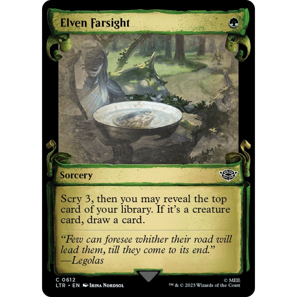 Elven Farsight (LTR-612): (Showcase) Foil - Single