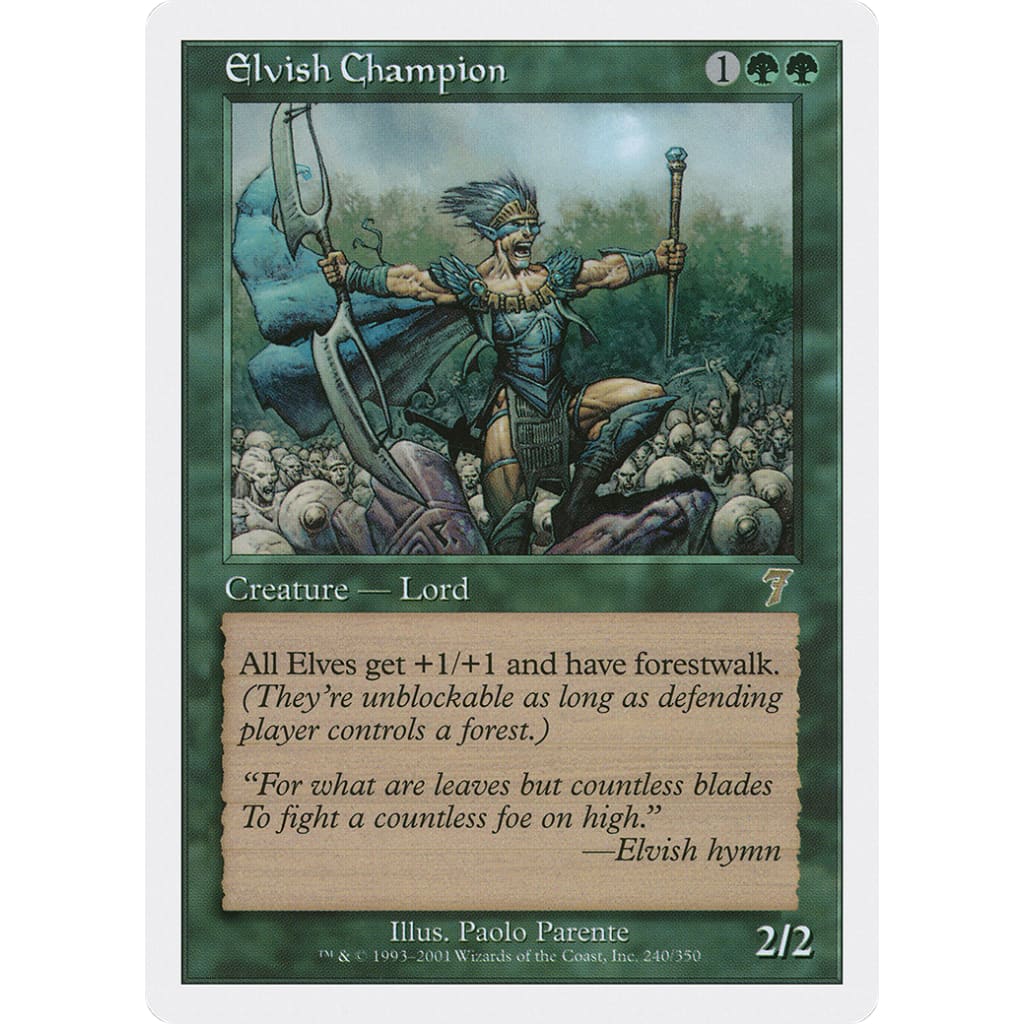 Elvish Champion (7ED-240) Foil - Single