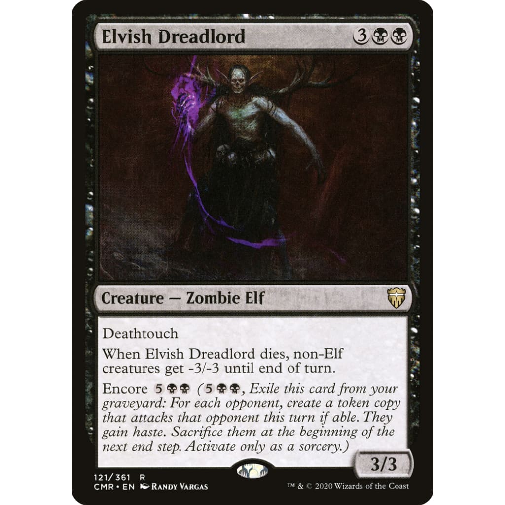 Elvish Dreadlord (CMR-121) Foil - Single