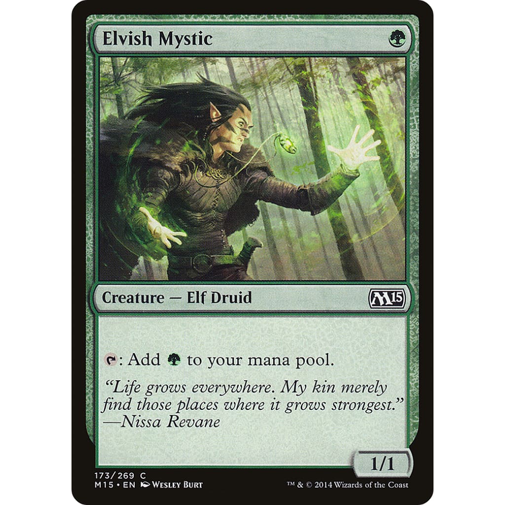 Elvish Mystic (M15-173) - Single