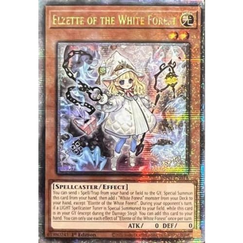 Elzette of the White Forest (Quarter Century Secret Rare)