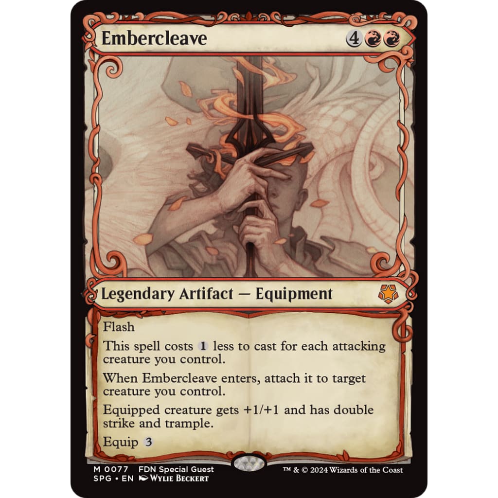 Embercleave (SPG-077): (Showcase) - Single