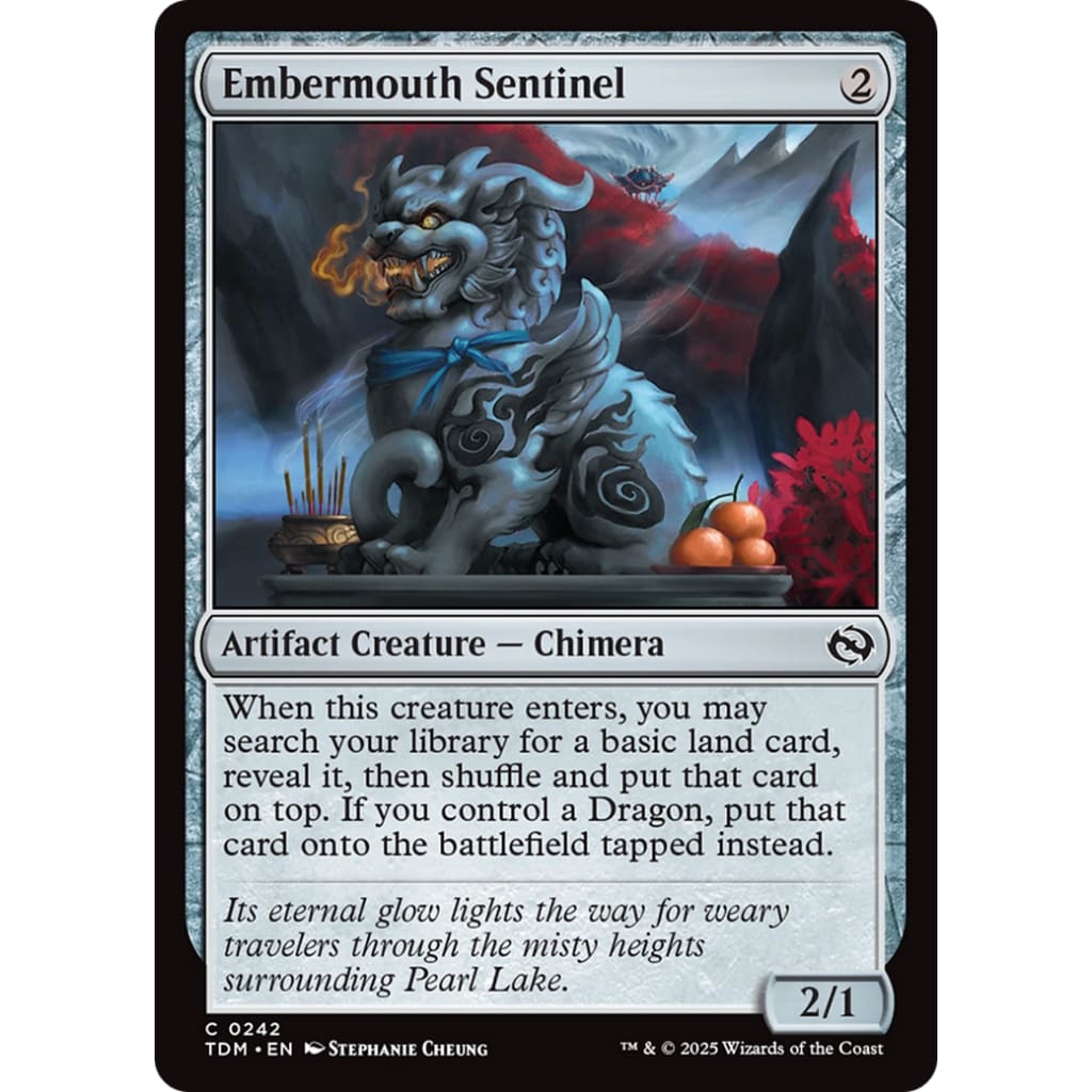 Embermouth Sentinel (TDM-242) - Single