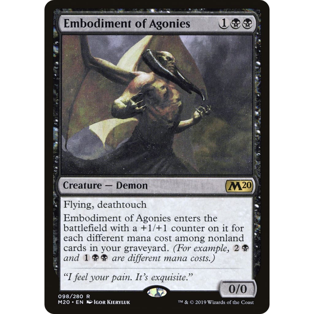 Embodiment of Agonies (M20-098) Foil - Single
