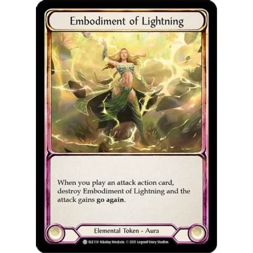 Embodiment of Lightning // Titan’s Fist (TALES OF ARIA)
