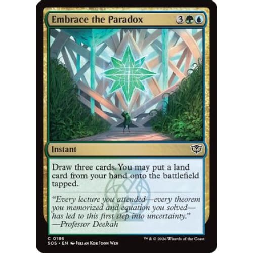 Embrace the Paradox (SOS-186) - Single