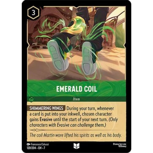 Emerald Coil (120/204) - Archazias Island - Single