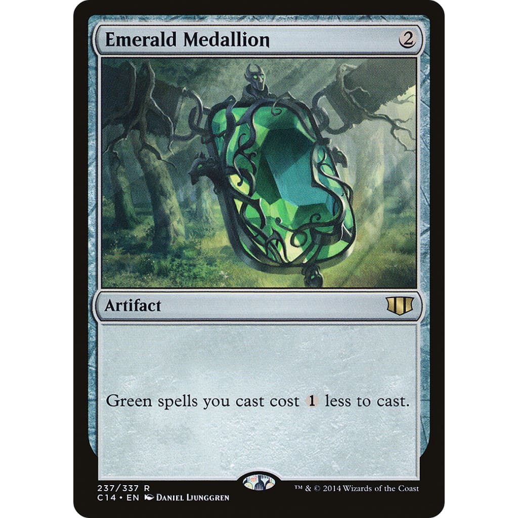 Emerald Medallion (C14-237) - Single