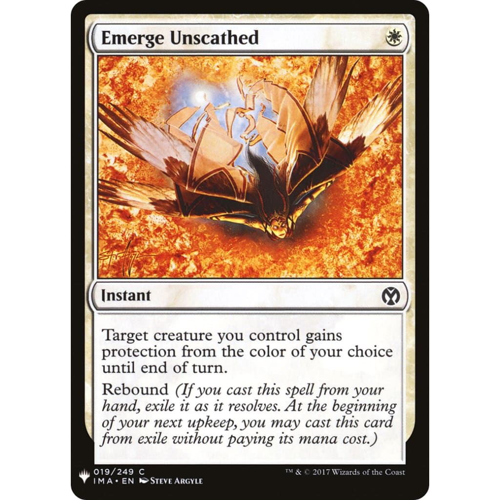Emerge Unscathed (PLST-IMA-19) - Single
