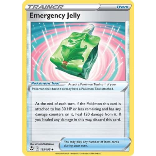 Emergency Jelly (155/195) Uncommon Reverse Holofoil - Single