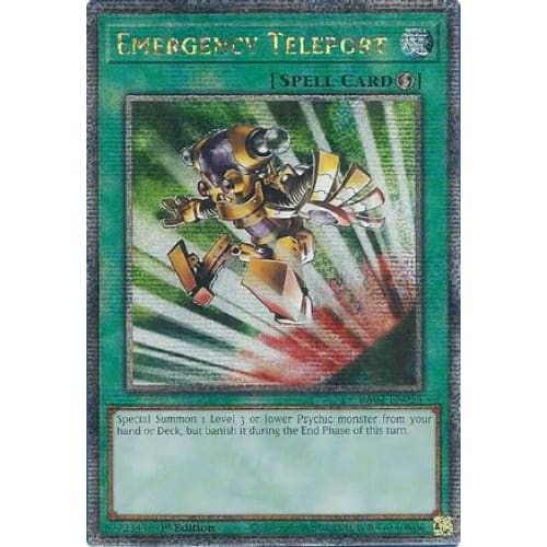 Emergency Teleport (Quarter Century Secret Rare)