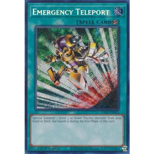 Emergency Teleport (Secret Rare) - RA02-EN053 Secret Rare