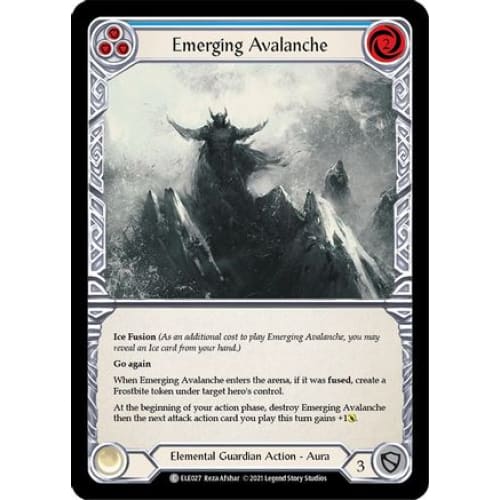 Emerging Avalanche (Blue) (TALES OF ARIA) 1st Edition
