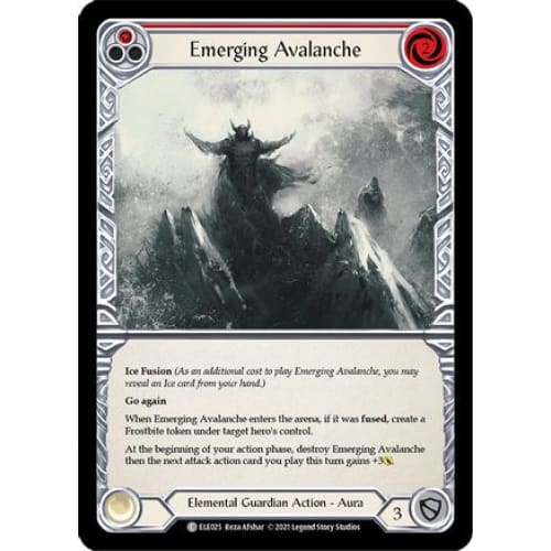 Emerging Avalanche (Red) (TALES OF ARIA) Unlimited Edition
