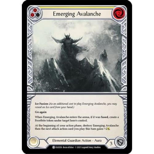 Emerging Avalanche (Yellow) (TALES OF ARIA) Unlimited