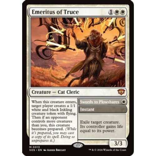 Emeritus of Truce (SOS-013) - Single