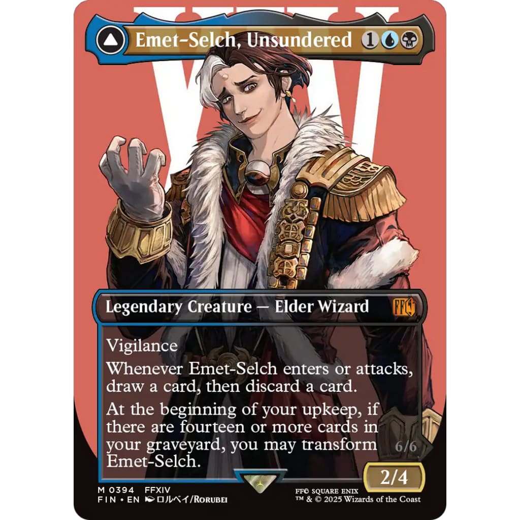 Emet-Selch Unsundered (Borderless) (FIN-394) - Single