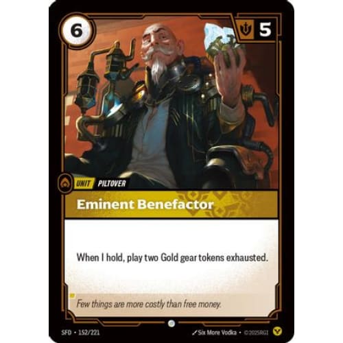 Eminent Benefactor (152/221) - Spiritforged - Single