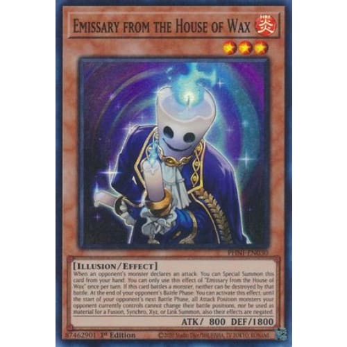 Emissary from the House of Wax - PHNI-EN030 Super Rare 1st