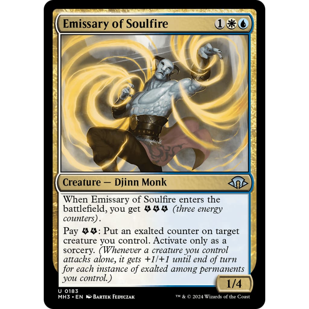 Emissary of Soulfire (MH3-183) Foil - Single