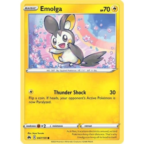 Emolga (047) Common - Single