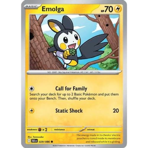 Emolga (29) Common - Single