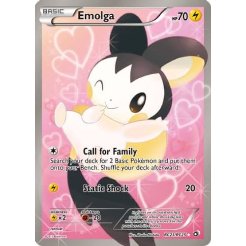 Emolga (RC23/113) Ultra Rare Holofoil - Single