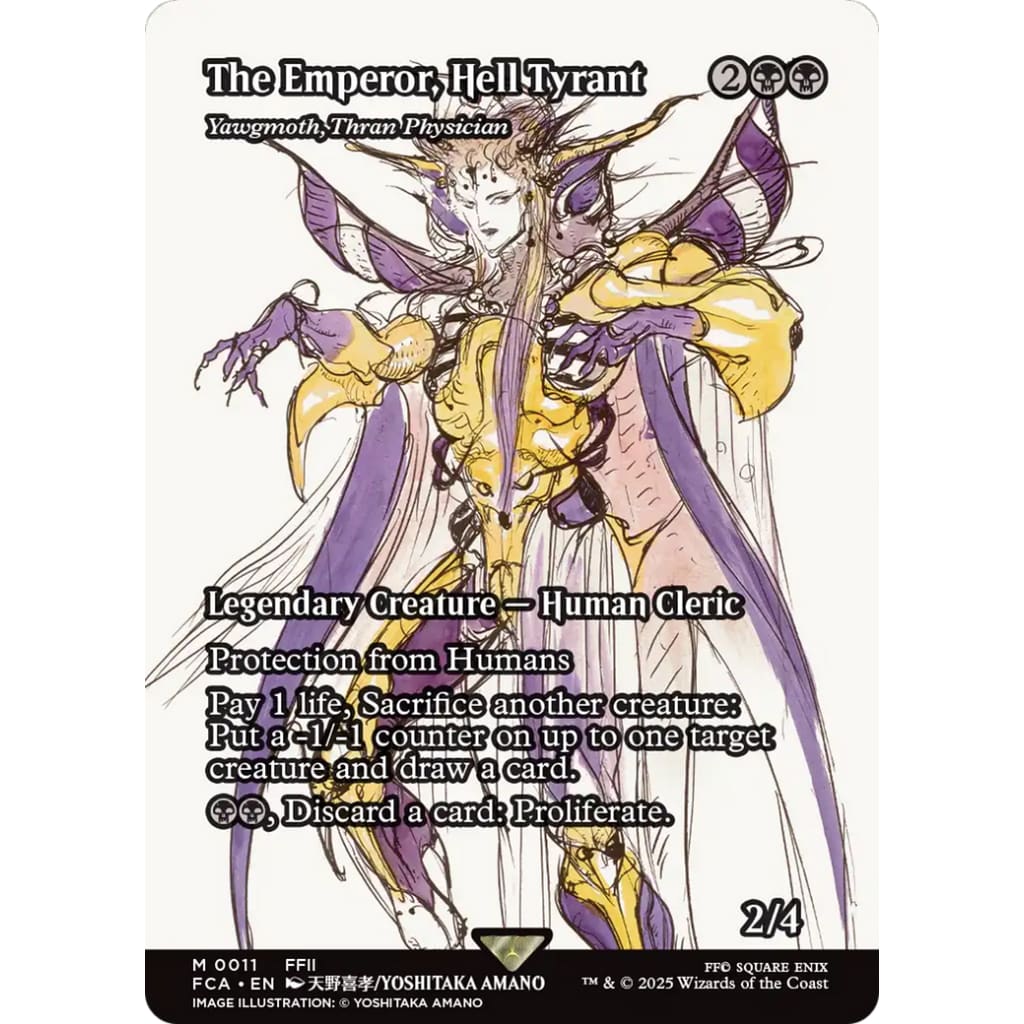 The Emperor Hell Tyrant - Yawgmoth Thran Physician