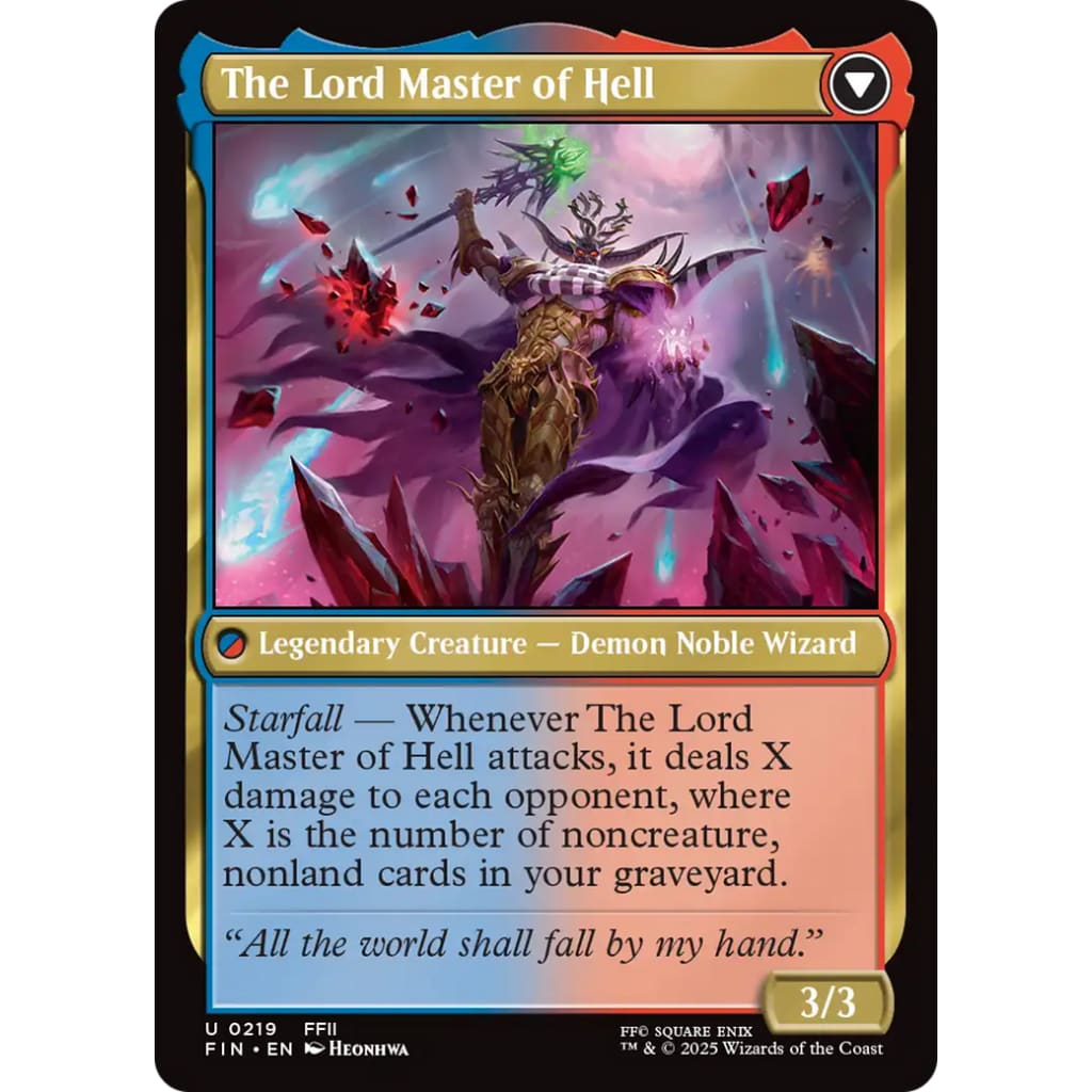 The Emperor of Palamecia // Lord Master Hell (FIN-219)