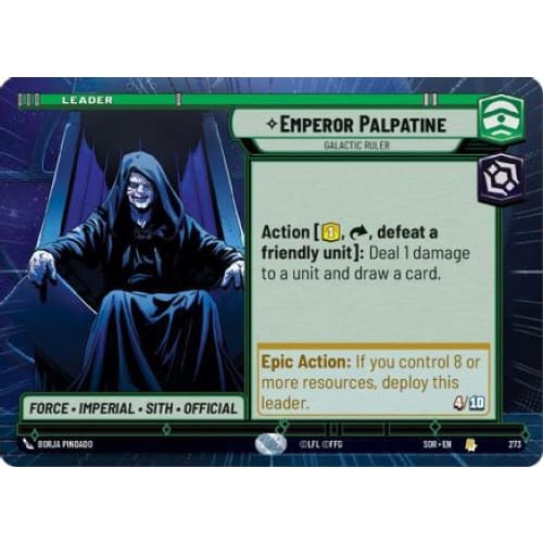 Emperor Palpatine - Galactic Ruler (Hyperspace) (273)