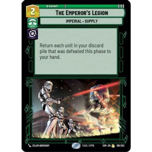 The Emperor’s Legion (091/252) - Spark of Rebellion Foil