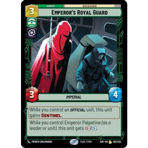 Emperor’s Royal Guard (082/252) - Spark of Rebellion Foil