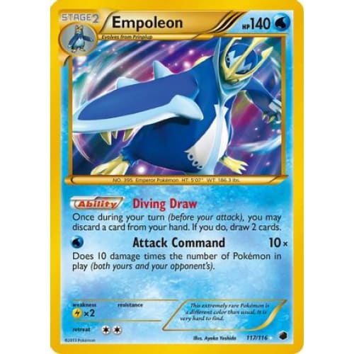 Empoleon (117/116) Secret Rare Holofoil - Single
