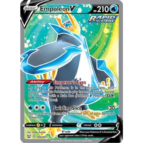 Empoleon V (145/163) Ultra Rare Holofoil - Single