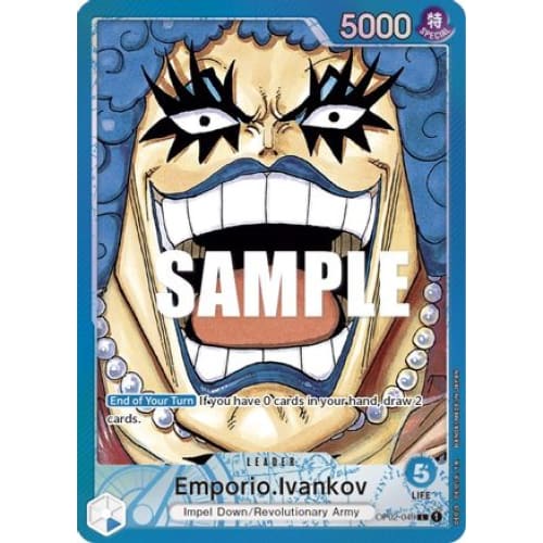 Emporio.Ivankov (049) (Alternate Art) OP02-049 L Paramount