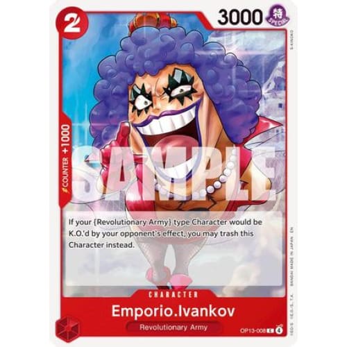 Emporio.Ivankov OP13-008 C Carrying On His Will - Single