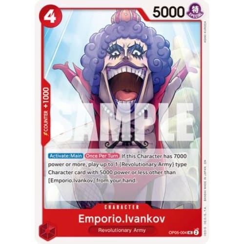 Emporio.Ivankov (Reprint) OP05-004 UC Premium Booster -The