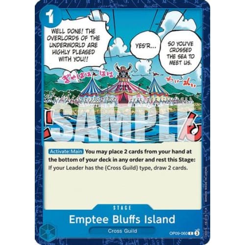 Emptee Bluffs Island OP09-060 C Emperors in the New World