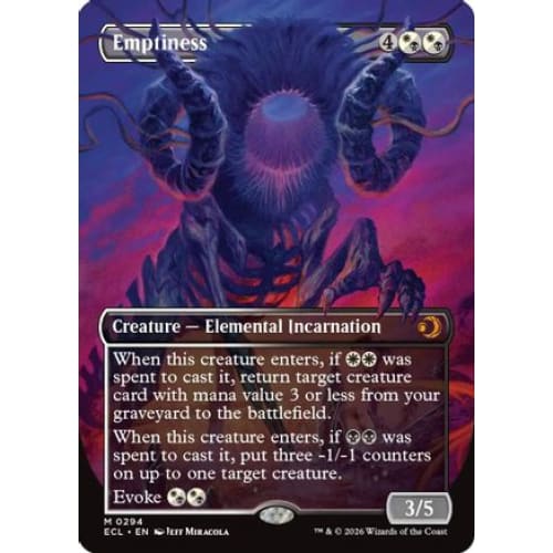 Emptiness (Borderless) (ECL-294) - Single