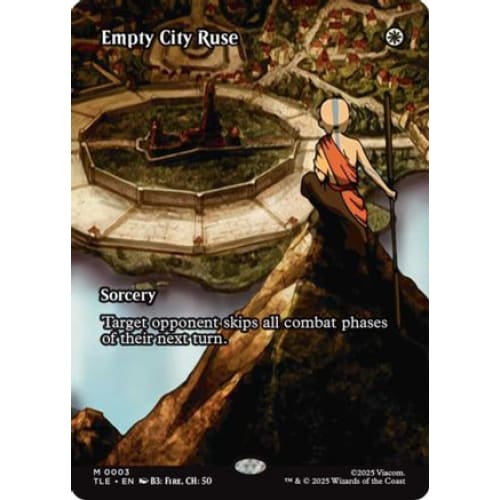 Empty City Ruse (Borderless) (TLE-003) Foil - Single