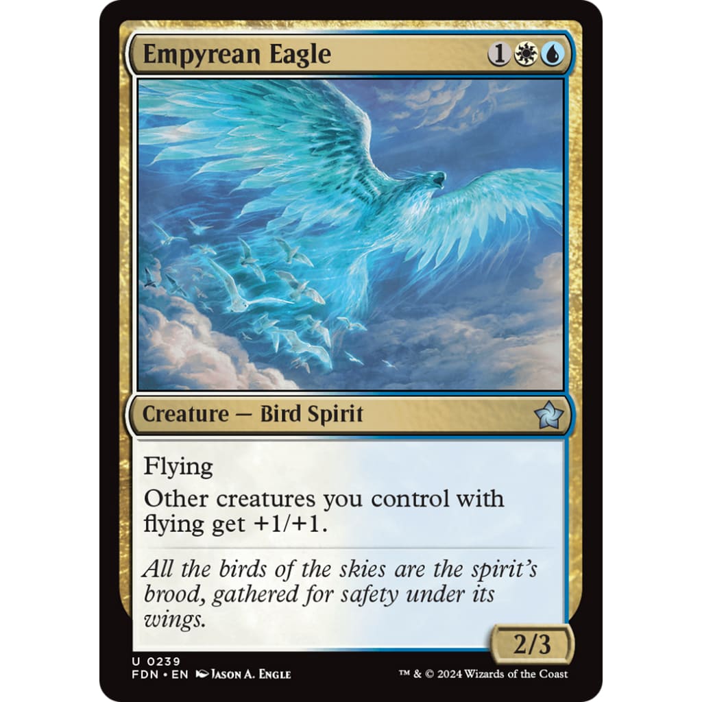 Empyrean Eagle (FDN-239) Foil - Single