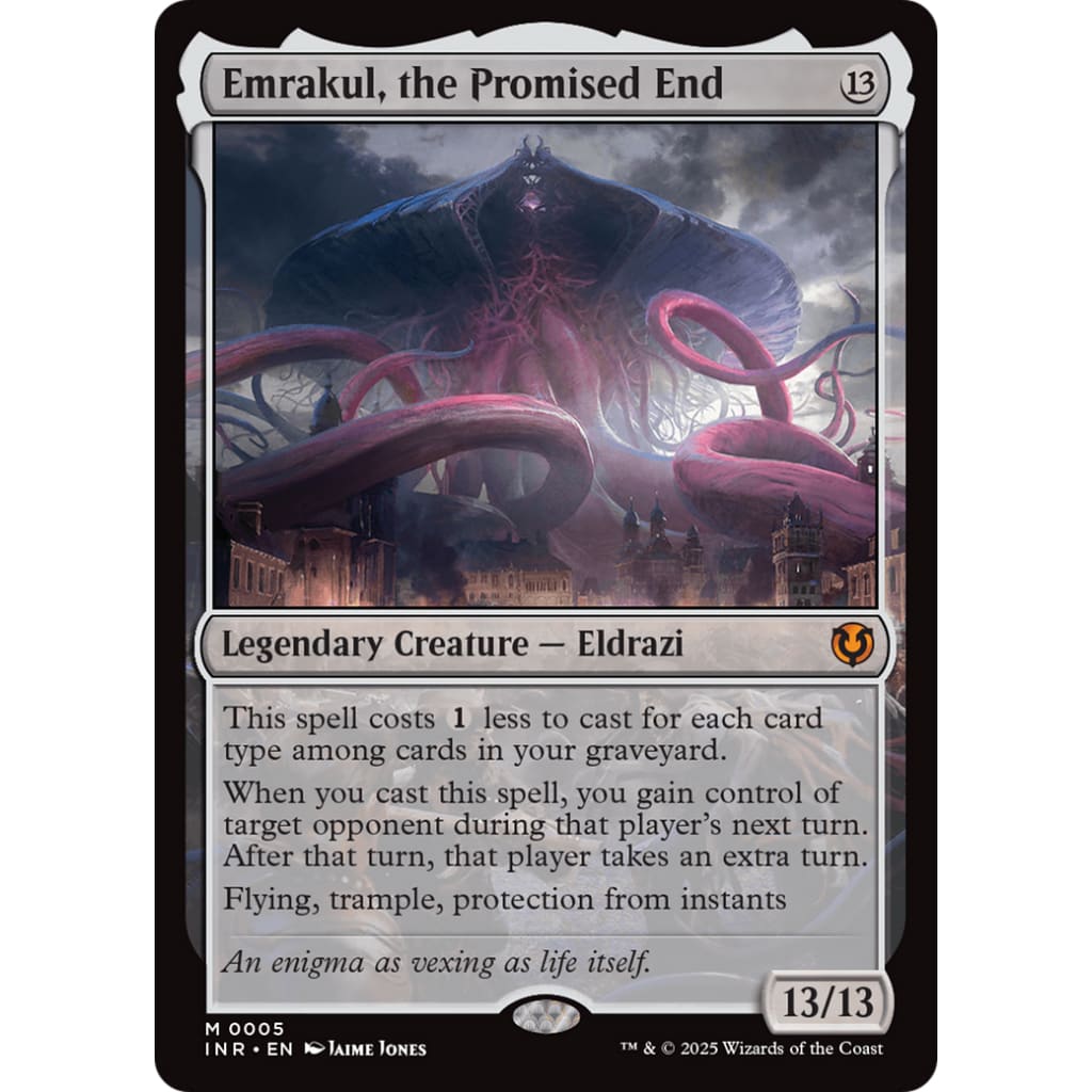 Emrakul the Promised End (INR-005) Foil - Single