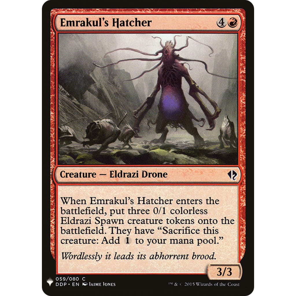 Emrakul’s Hatcher (PLST-DDP-59) - Single