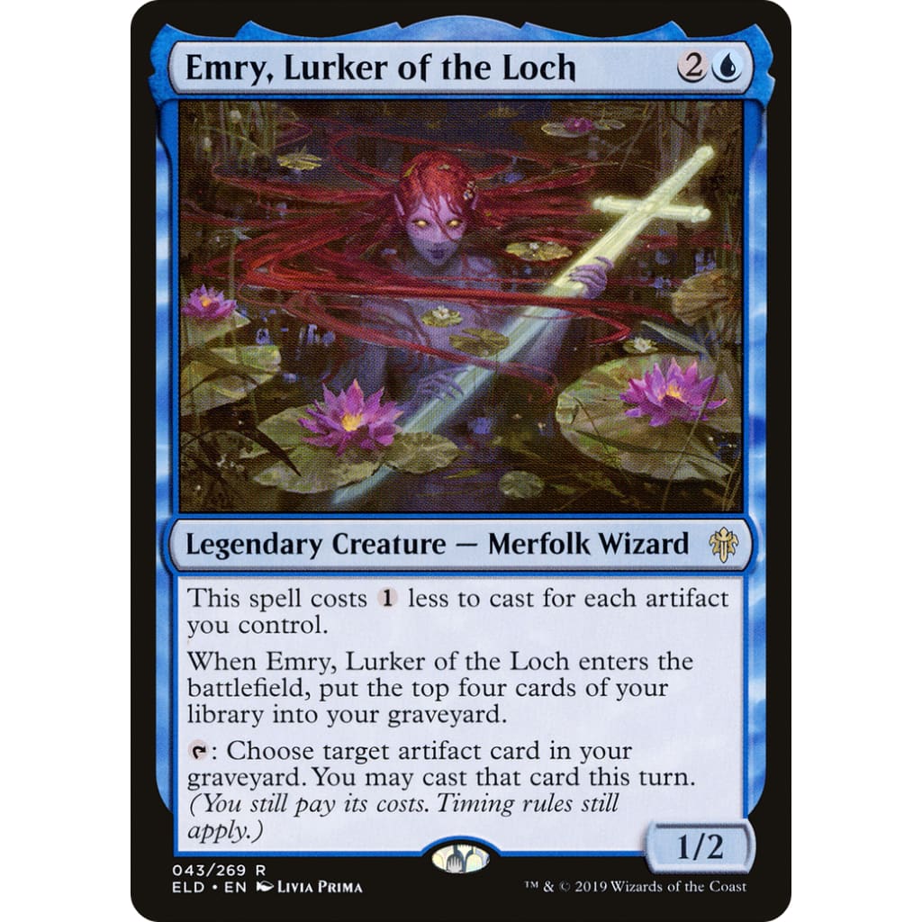 Emry Lurker of the Loch (ELD-043) Foil - Single