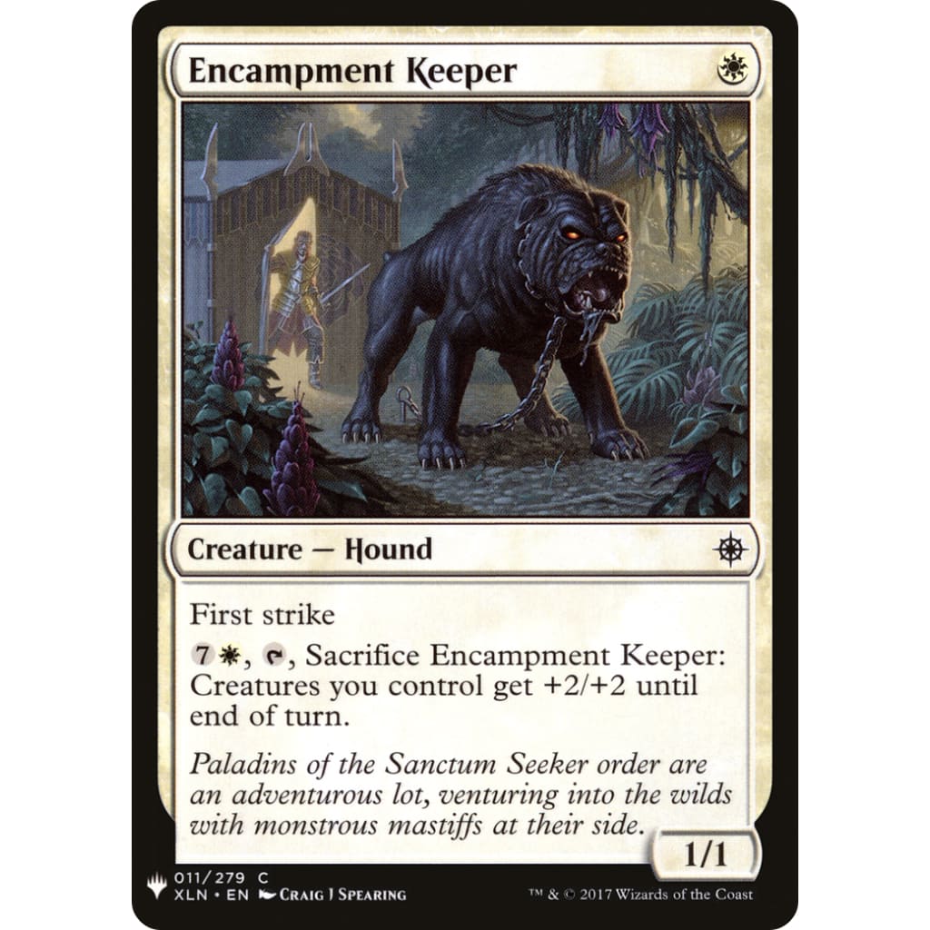 Encampment Keeper (PLST-XLN-11) - Single