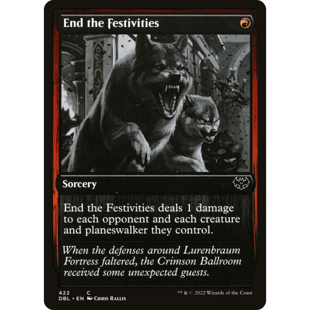 End the Festivities (DBL-422) - Single
