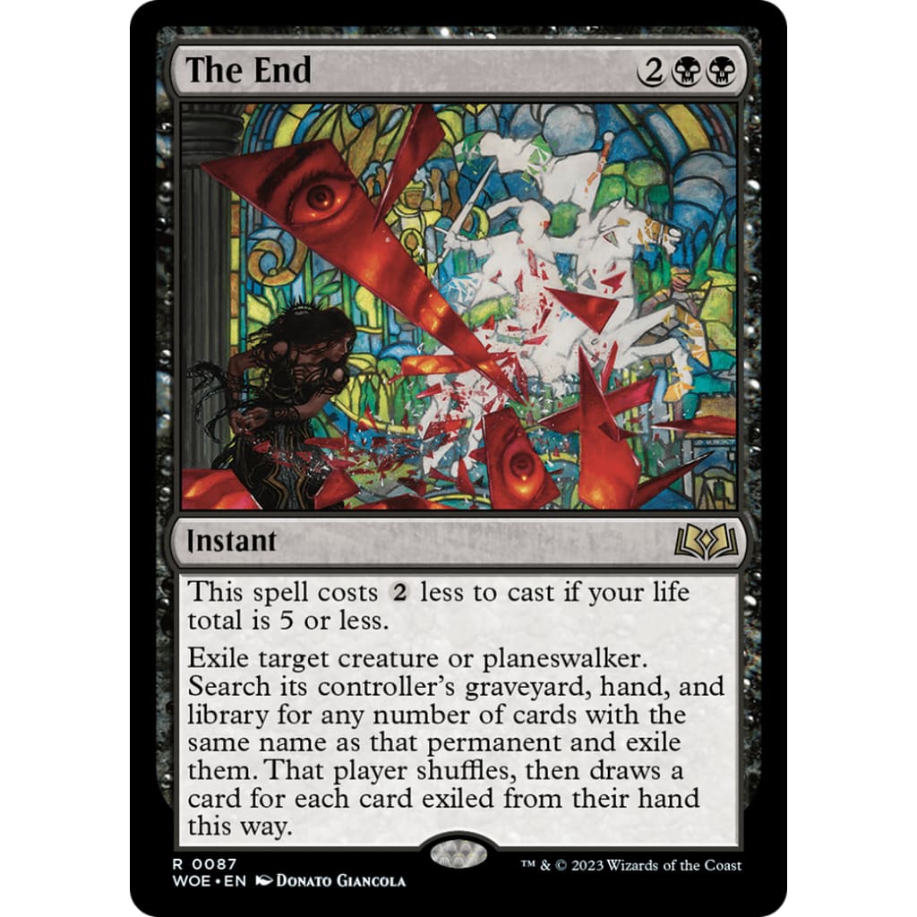 The End (WOE-087) Foil - Single