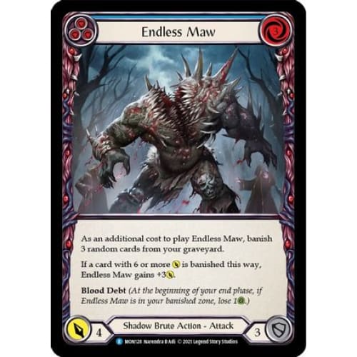 Endless Maw (Blue) (MONARCH) Unlimited Edition - Single