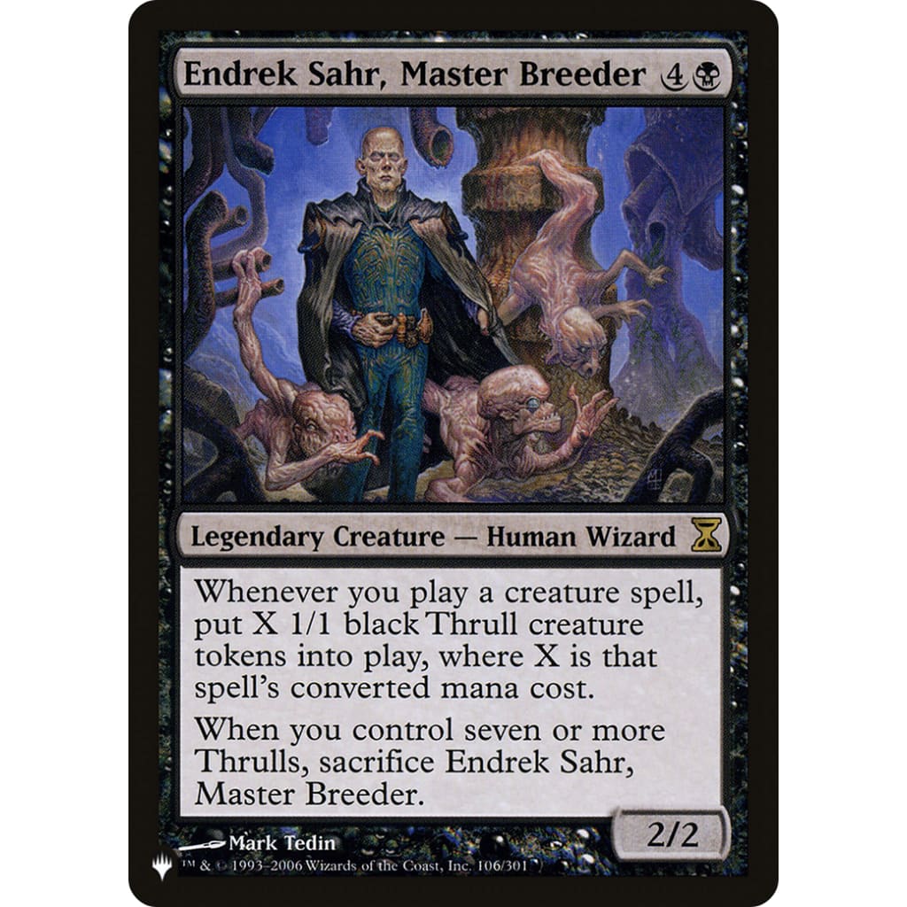 Endrek Sahr Master Breeder (PLST-TSP-106) - Single